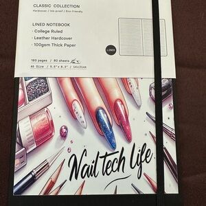 Nail Tech Life Notebook with Hardcover